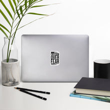 Load image into Gallery viewer, Freedom Over Fear Bubble-free stickers