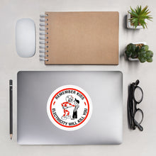 Load image into Gallery viewer, Electricity Will Kill You Bubble-free stickers
