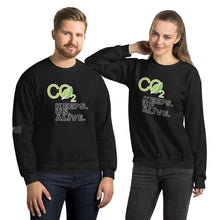 Load image into Gallery viewer, CO2 Keeps. Us. Alive. Men's Sweatshirt