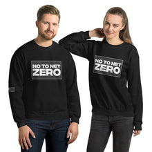 Load image into Gallery viewer, No To Net Zero Men's Sweatshirt