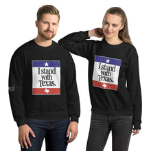 Load image into Gallery viewer, I Stand With Texas Men's Sweatshirt