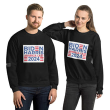 Load image into Gallery viewer, BIDEN HARRIS 2024 America Last Men's Sweatshirt