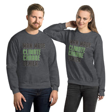 Load image into Gallery viewer, Man Made Climate Change Denier Men's Sweatshirt