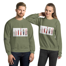 Load image into Gallery viewer, History of Gas Pumps Men's Sweatshirt