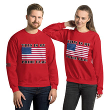Load image into Gallery viewer, This Is My Pride Flag Men's Sweatshirt