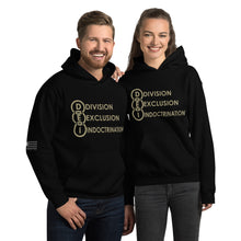 Load image into Gallery viewer, DEI Division Exclusion Indoctrination Women's Hoodie