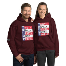 Load image into Gallery viewer, TRUMP Truth Really Upsets Most People Men's Hoodie