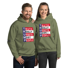 Load image into Gallery viewer, TRUMP Truth Really Upsets Most People Women's Hoodie