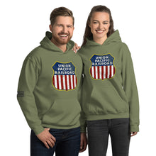 Load image into Gallery viewer, Union Pacific Railroad Men's Hoodie