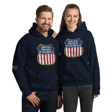 Load image into Gallery viewer, Union Pacific Railroad Men's Hoodie