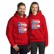 Load image into Gallery viewer, TRUMP Truth Really Upsets Most People Women's Hoodie