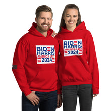 Load image into Gallery viewer, BIDEN HARRIS 2024 America Last Men's Hoodie