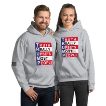 Load image into Gallery viewer, TRUMP Truth Really Upsets Most People Women's Hoodie