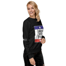 Load image into Gallery viewer, I Stand With Texas Women's Sweatshirt