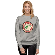 Load image into Gallery viewer, I Love Fossil Fuel Women's Sweatshirt