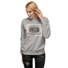 Load image into Gallery viewer, Uncle Joe's Savings and Loan (Banknote Version) Women's Sweatshirt