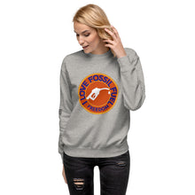 Load image into Gallery viewer, I Love Fossil Fuel Women's Sweatshirt