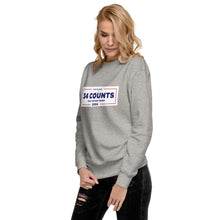 Load image into Gallery viewer, 34 Counts Still Voting for Trump Women's Sweatshirt