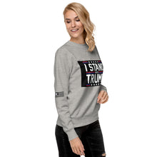 Load image into Gallery viewer, I Stand With Trump Women's Sweatshirt
