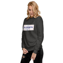 Load image into Gallery viewer, 34 Counts Still Voting for Trump Women's Sweatshirt