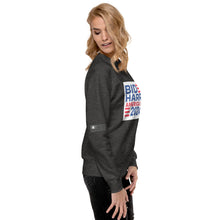 Load image into Gallery viewer, BIDEN HARRIS 2024 America Last Women's Sweatshirt