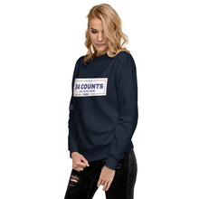 Load image into Gallery viewer, 34 Counts Still Voting for Trump Women's Sweatshirt