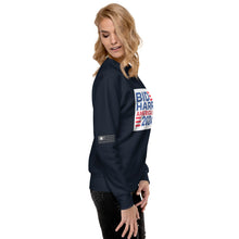 Load image into Gallery viewer, BIDEN HARRIS 2024 America Last Women's Sweatshirt