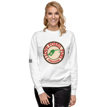 Load image into Gallery viewer, I Love Fossil Fuel Women's Sweatshirt