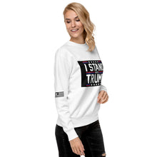 Load image into Gallery viewer, I Stand With Trump Women's Sweatshirt
