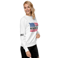 Load image into Gallery viewer, I Identify as Non-Bidenary Women's Sweatshirt
