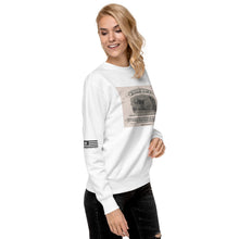 Load image into Gallery viewer, Uncle Joe's Savings and Loan (Banknote Version) Women's Sweatshirt