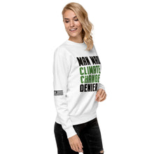 Load image into Gallery viewer, Man Made Climate Change Women's Sweatshirt
