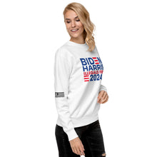 Load image into Gallery viewer, BIDEN HARRIS 2024 Illegals First Women's Sweatshirt