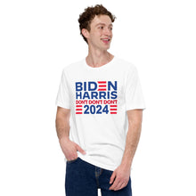 Load image into Gallery viewer, Biden Harris 2024 Don't Don't Don't Men's t-shirt