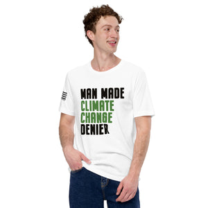 Man Made Climate Change Denier Men's t-shirt