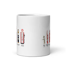 Load image into Gallery viewer, History of Gas Pumps mug