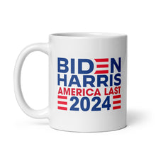 Load image into Gallery viewer, BIDEN HARRIS 2024 America Last mug