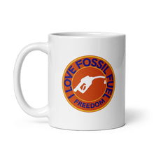Load image into Gallery viewer, I Love Fossil Fuel mug