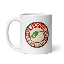 Load image into Gallery viewer, I Love Fossil Fuel mug