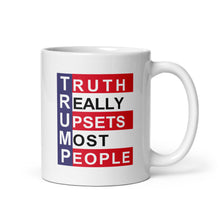 Load image into Gallery viewer, TRUMP Truth Really Upsets Most People mug