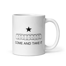Load image into Gallery viewer, Come And Take It Razor Wire mug