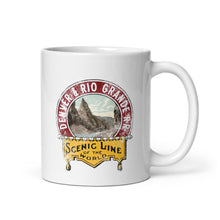 Load image into Gallery viewer, Denver and Rio Grande Railroad Scenic Route mug