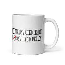 Load image into Gallery viewer, Voting for a Convicted Felon mug
