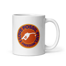 Load image into Gallery viewer, I Love Fossil Fuel mug