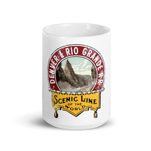 Load image into Gallery viewer, Denver and Rio Grande Railroad Scenic Route mug