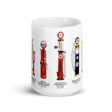 Load image into Gallery viewer, History of Gas Pumps mug