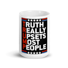 Load image into Gallery viewer, TRUMP; Truth Really Upsets Most People Mug