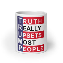 Load image into Gallery viewer, TRUMP Truth Really Upsets Most People mug