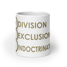 Load image into Gallery viewer, DEI Division Exclusion Indoctrination mug