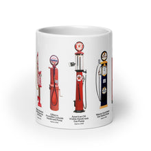 Load image into Gallery viewer, History of Gas Pumps mug